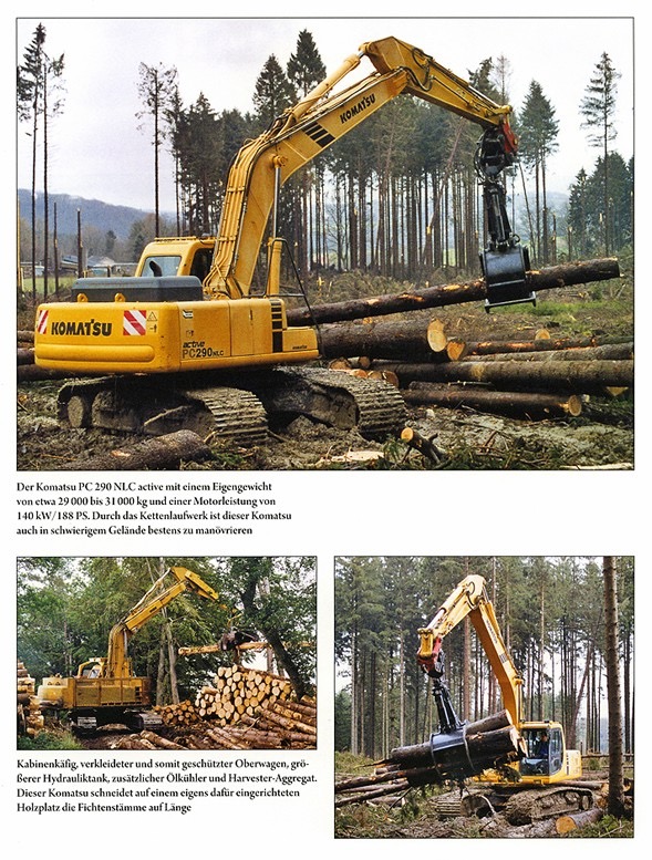 Forstmaschinen im Einsatz Band 1