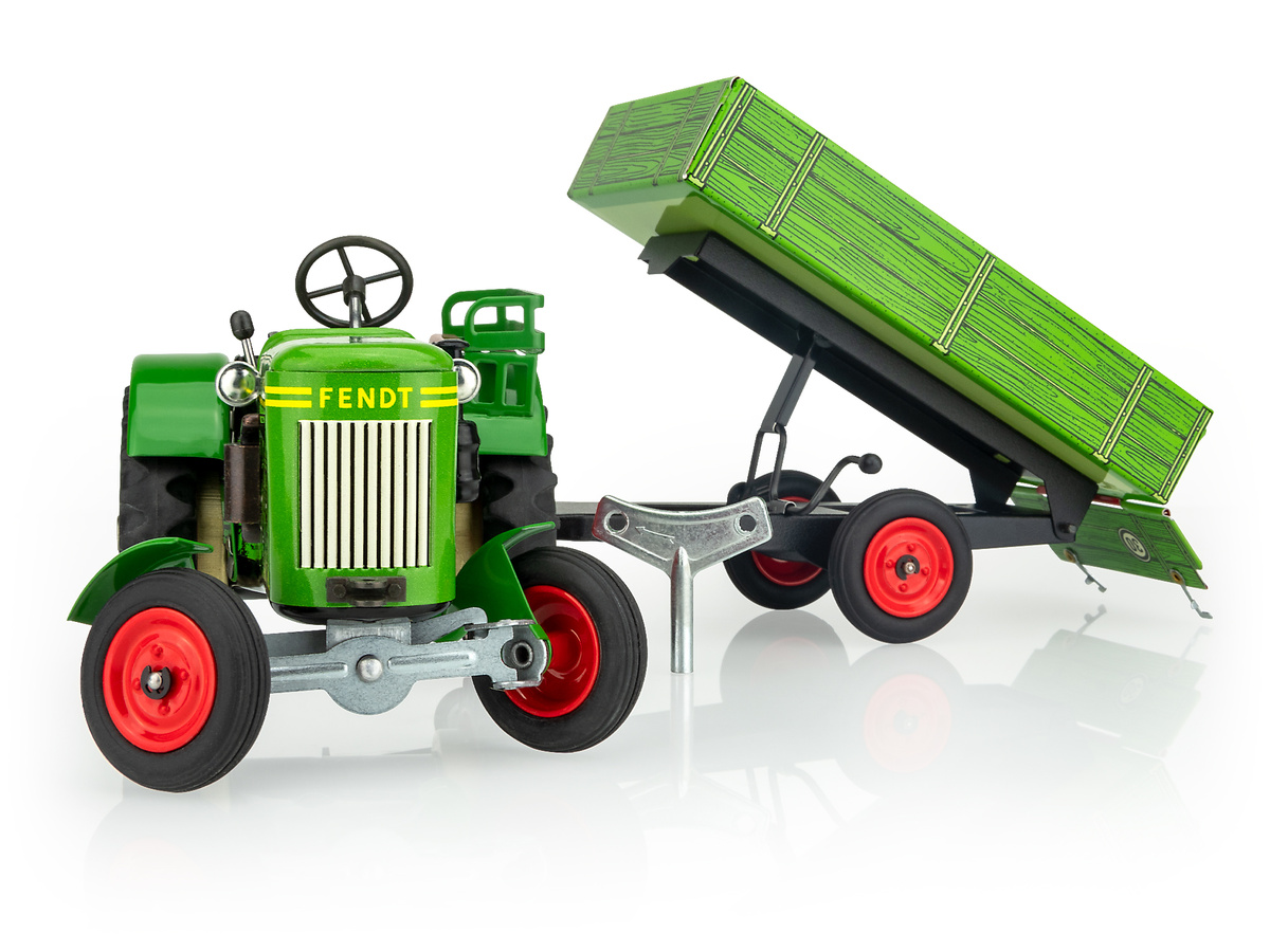 Fendt F20 mit Anhänger einachsig-1