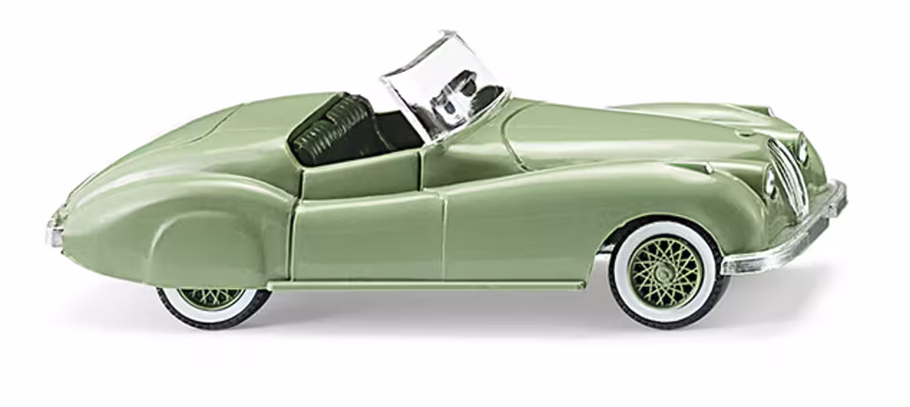 Jaguar XK 120 blassgrün-1