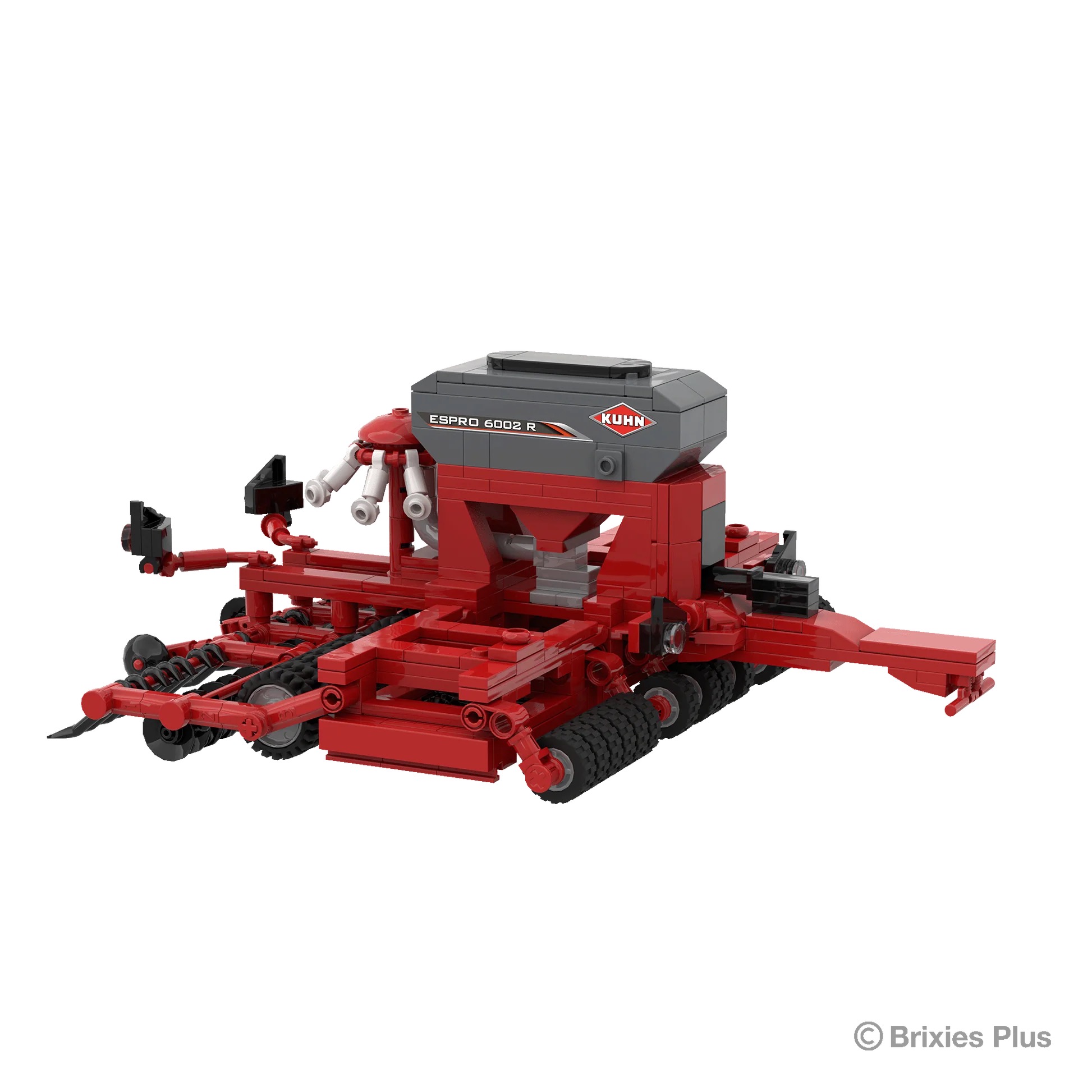 BRIXIES Plus Kuhn Espro 6002 R trailed seeder Modell von Brixies Plus 1:32
