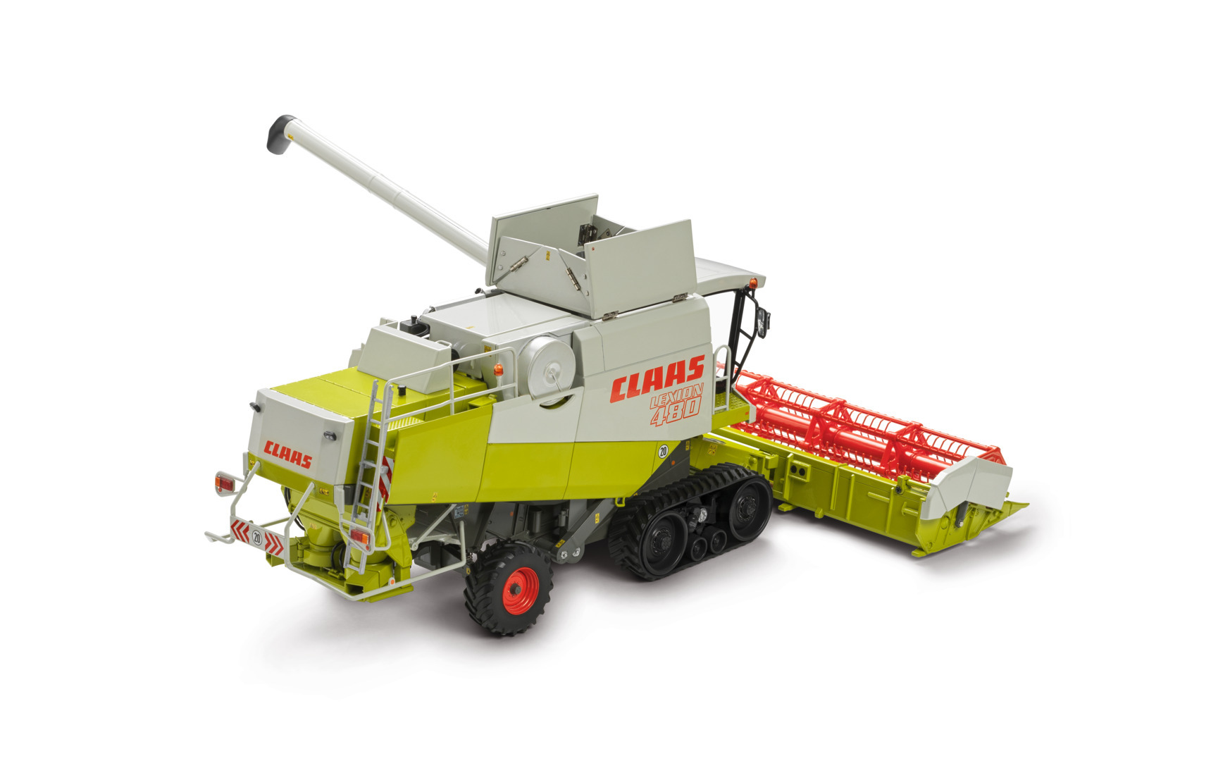 Claas Lexion 480 TT+C750 Modell von MarGe Models 1:32