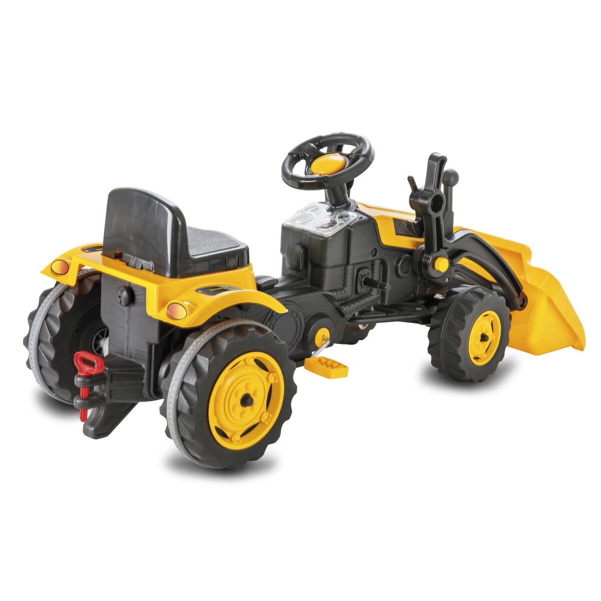 Trettraktor mit Frontlader Strong Bull