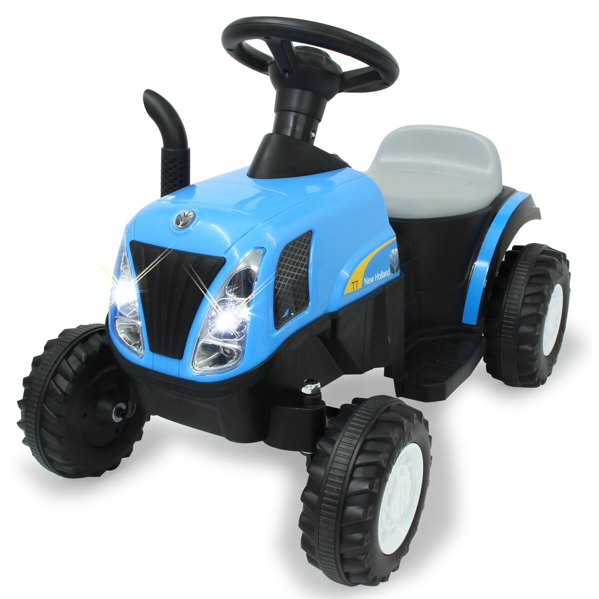 New Holland 6V Ride-on mit Anhänger
