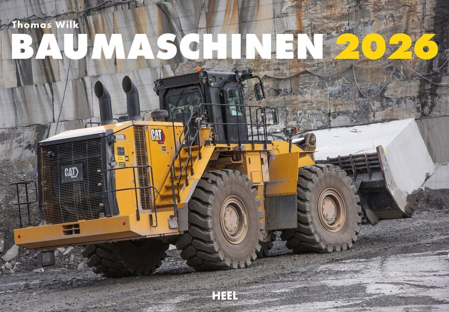 Baumaschinen Monatskalender 2027