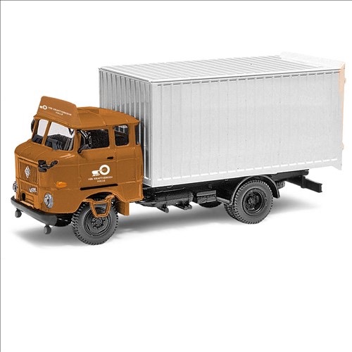 IFA W50 L/MK (Möbelkoffer) Kraftverkehr Halle Modell von Espewe 1:87