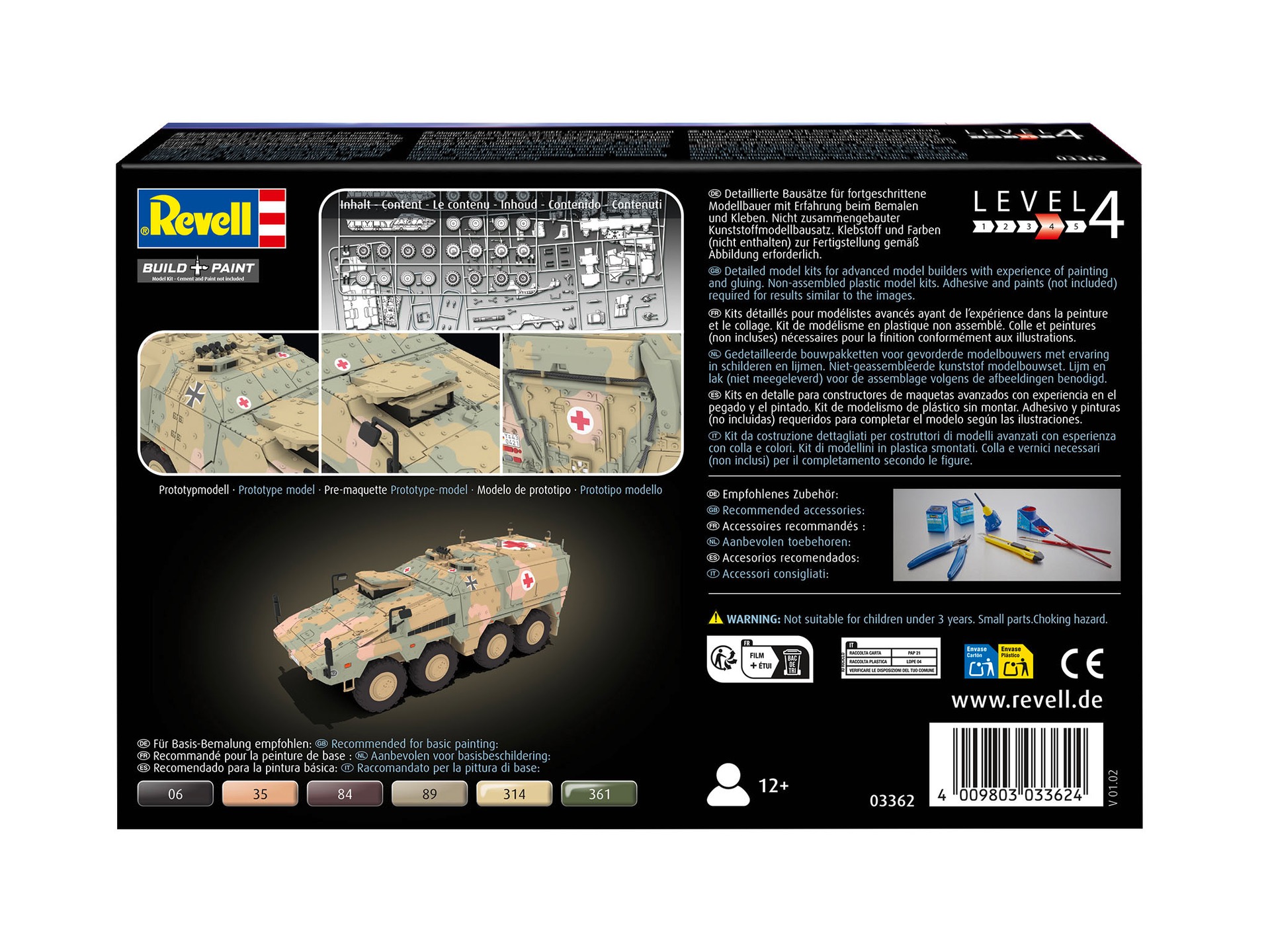 GTK Boxer sgSanKfz Modell von Revell 1:72