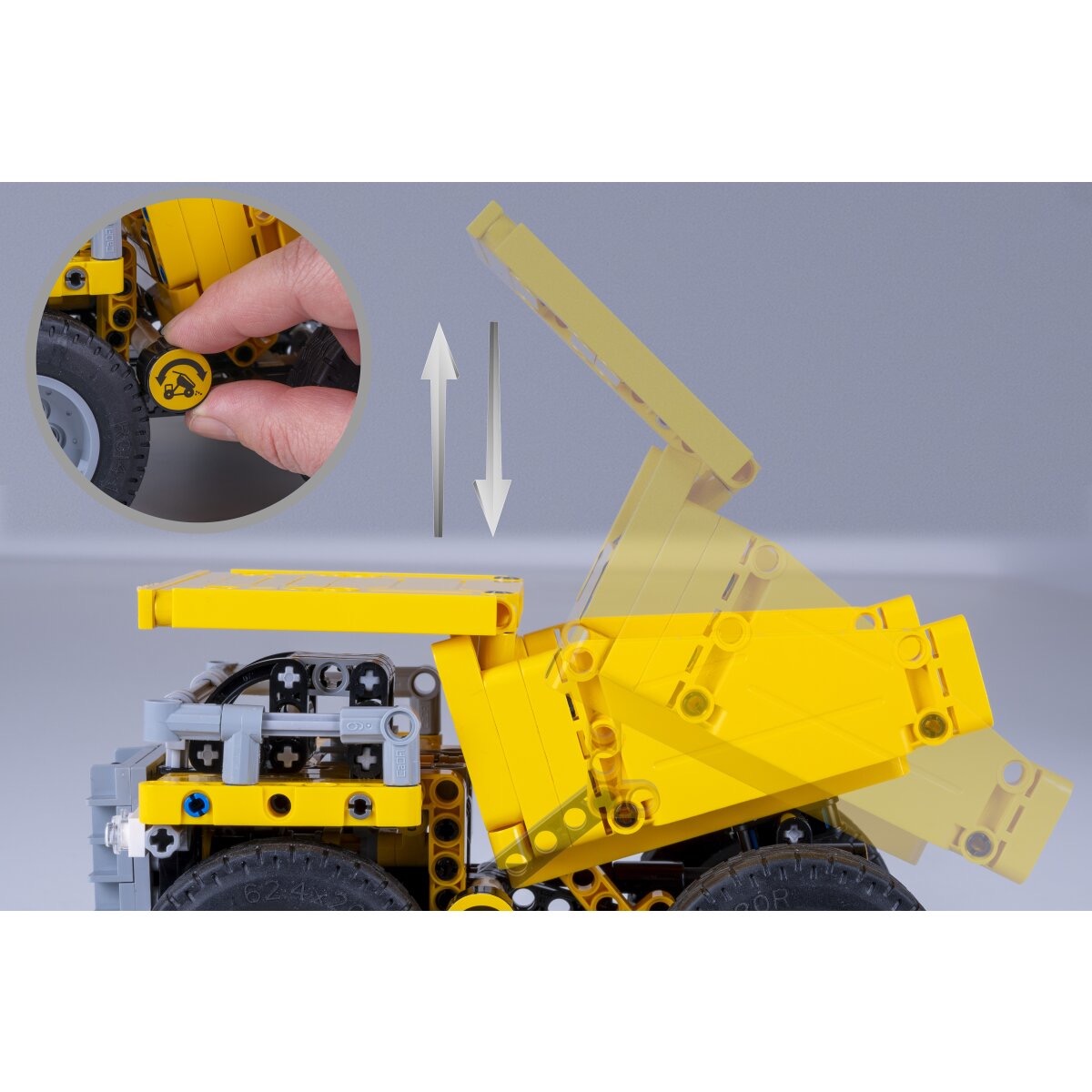 Muldenkipper CaDa Bricks Klemmbausteine