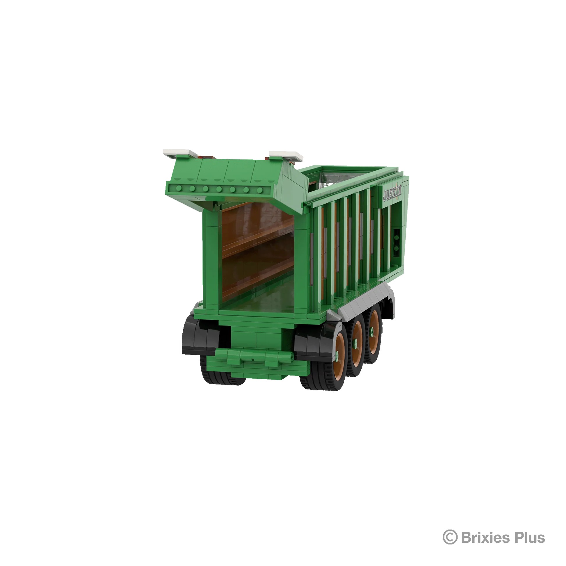 BRIXIES Plus Joskin Drakkar Ladewagen Modell von Brixies Plus 1:32