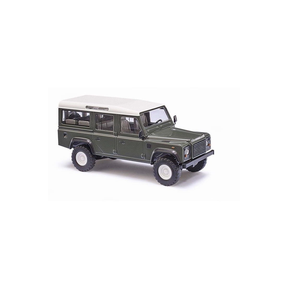 Land Rover Defender Bj. 1983 - grün Modell von Busch 1:87