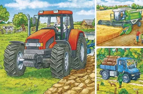 Puzzle Große Landmaschinen eilbote-onlineshop - Agrarfox