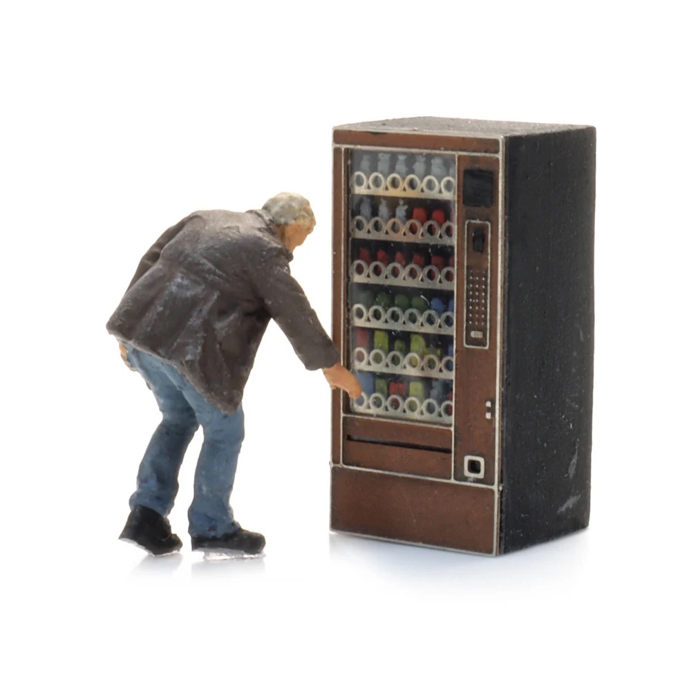 Getränkeautomat Modell von Artitec 1:87