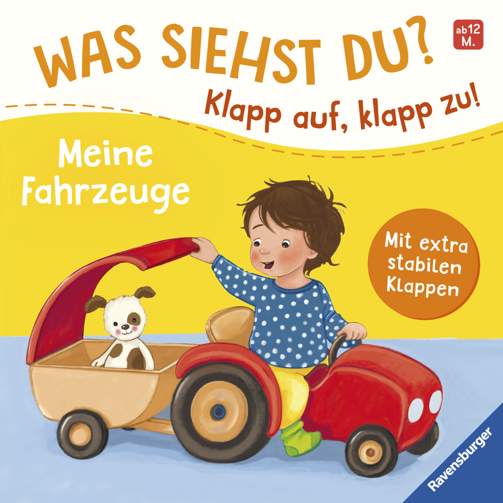Was siehst du? Klapp auf klapp zu. Meine Fahrzeuge