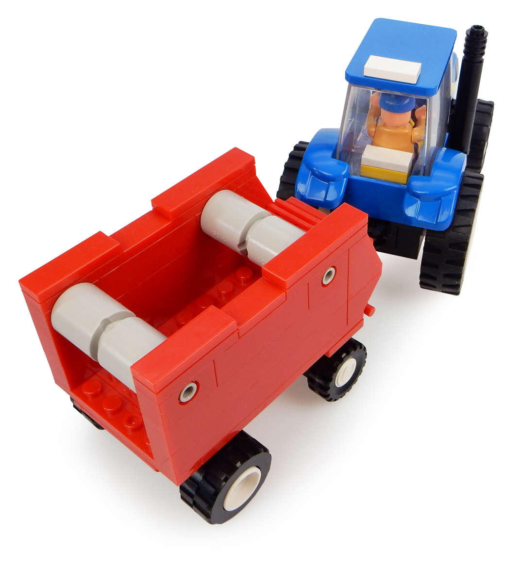 UH Kids New Holland Traktor mit Ballenpresse Bausatz