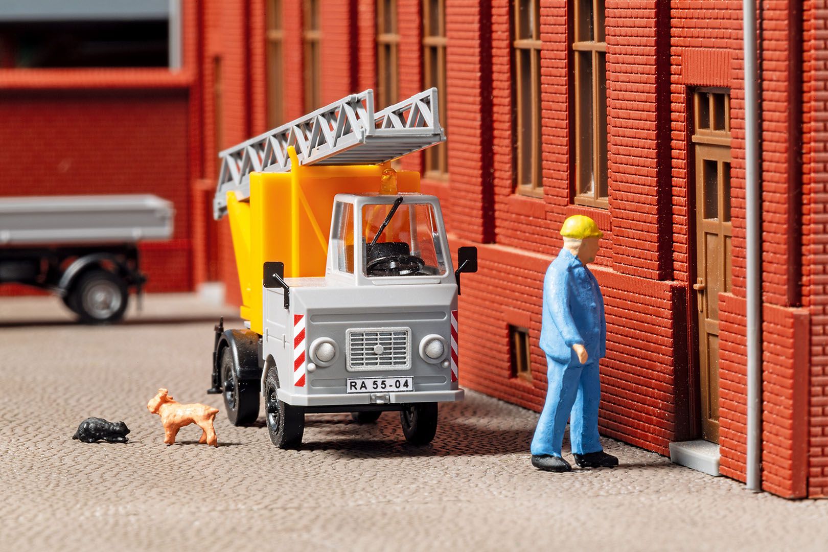 M22 Drehleiter Bauhof Modell von Auhagen 1:87
