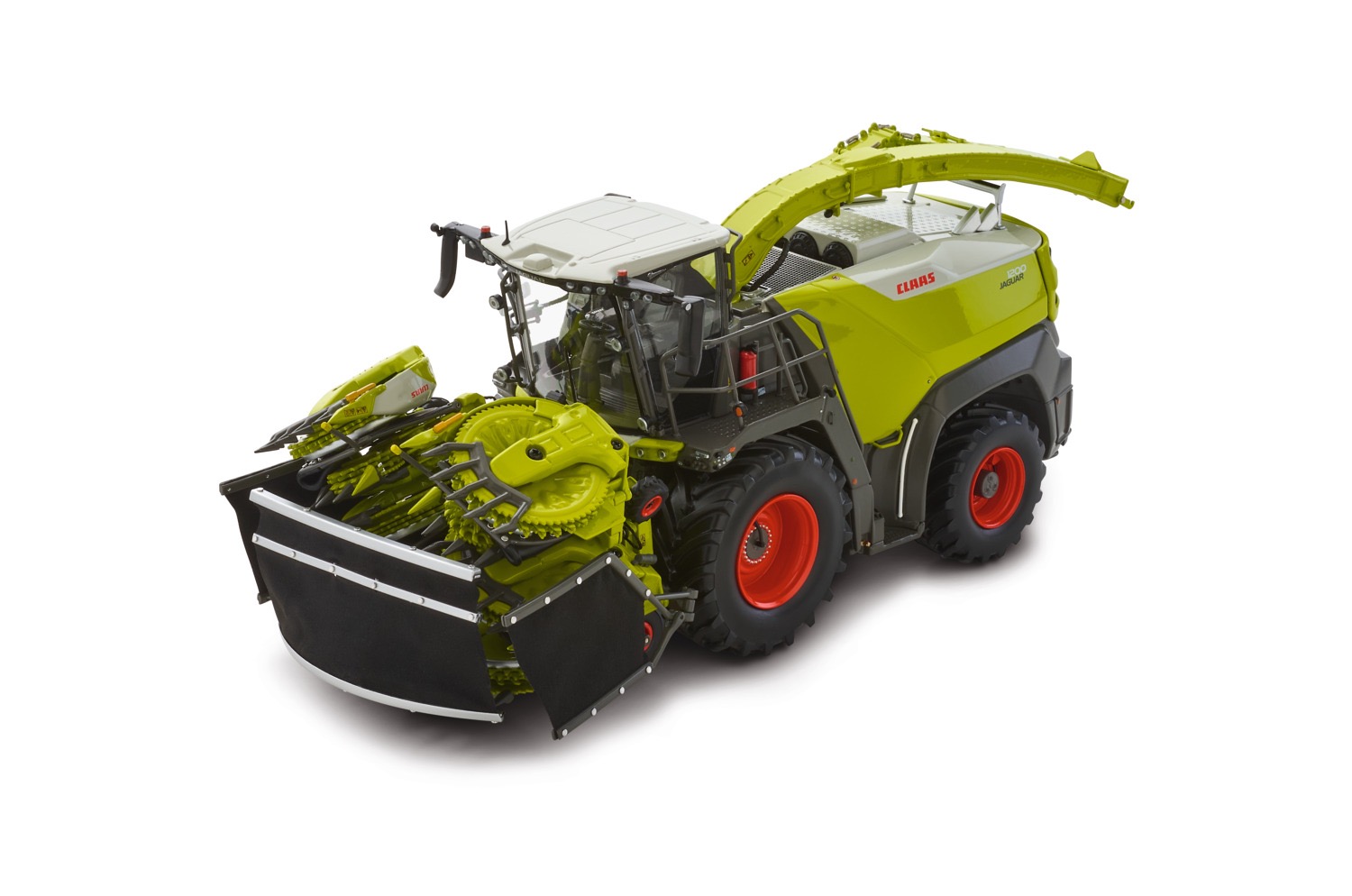 MA76828-1 Artikelname: Claas Jaguar 1200 + Orbis 10500 Nordamerika Edition Originalhersteller: Claas von MarGe Models im Maßstab: 1:32 Hersteller-Nr: 0002674730