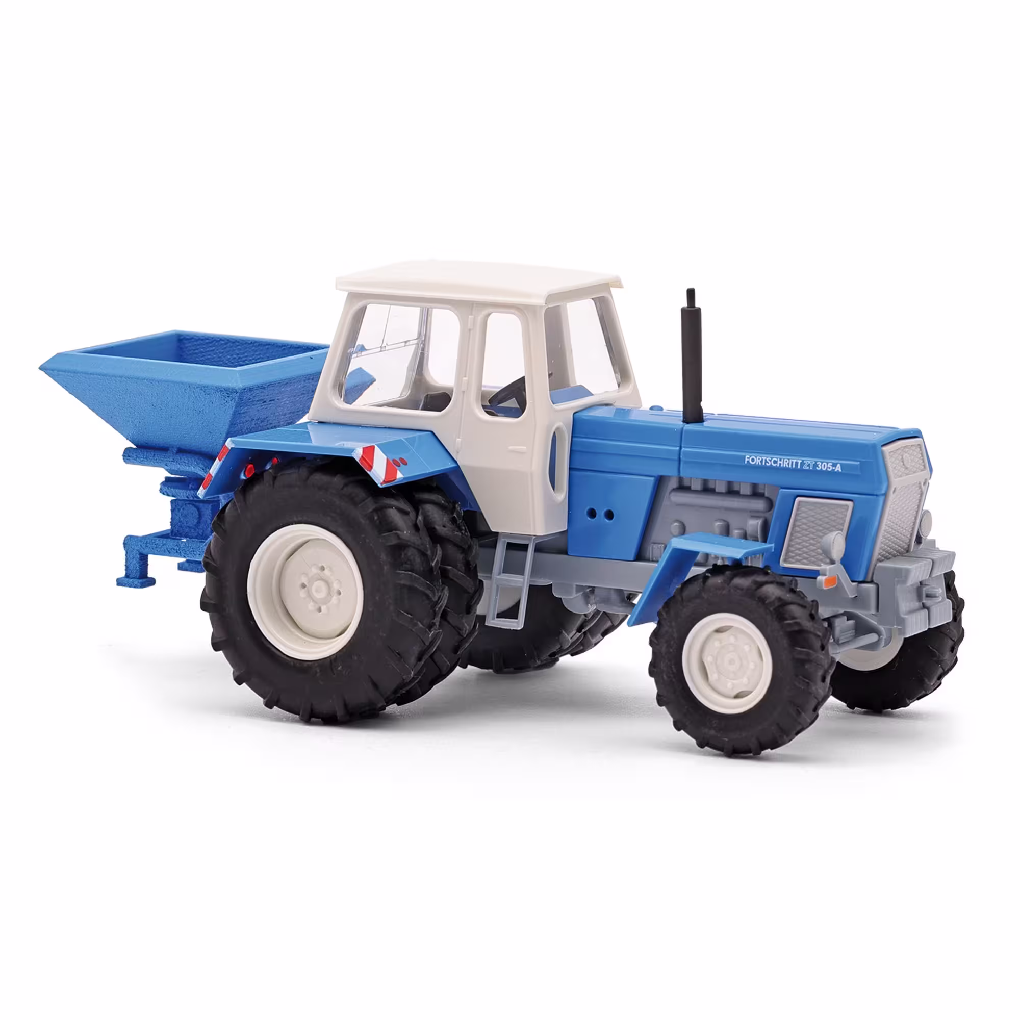 Traktor Fortschritt ZT 303 mit Doppelbereifung - blau Modell von Busch 1:87 eilbote-onlineshop - Agrarfox
