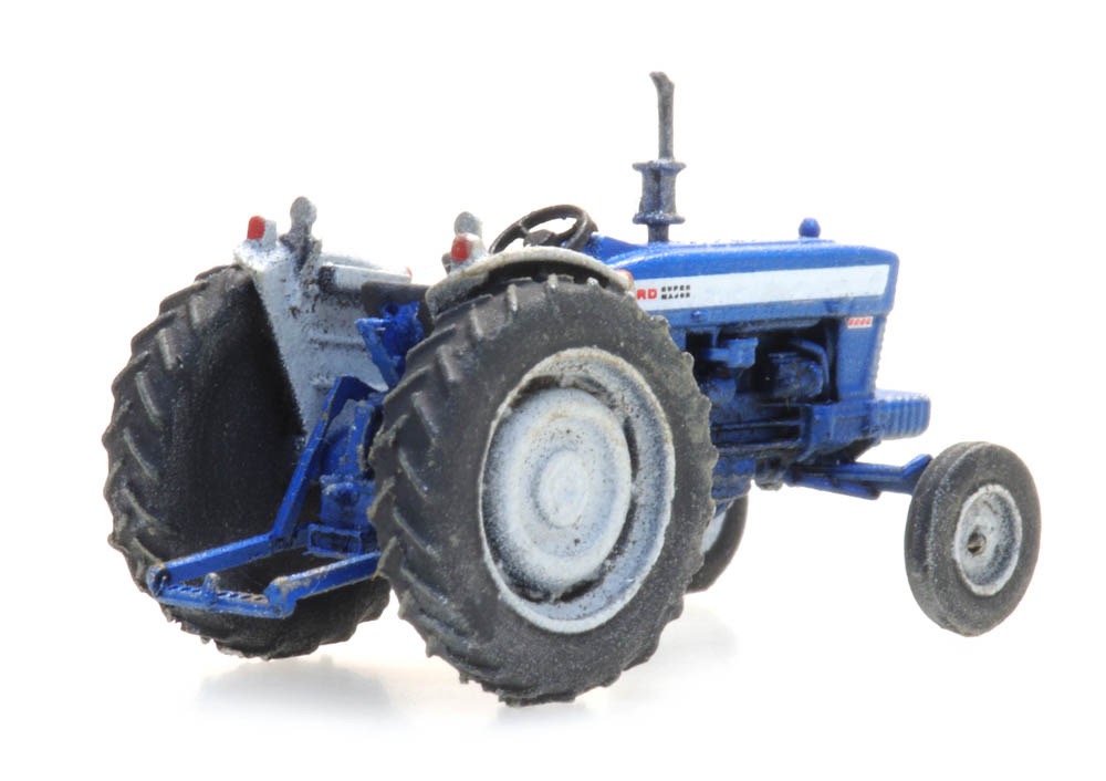 Ford 5000 Traktor blau Modell von Artitec 1:160