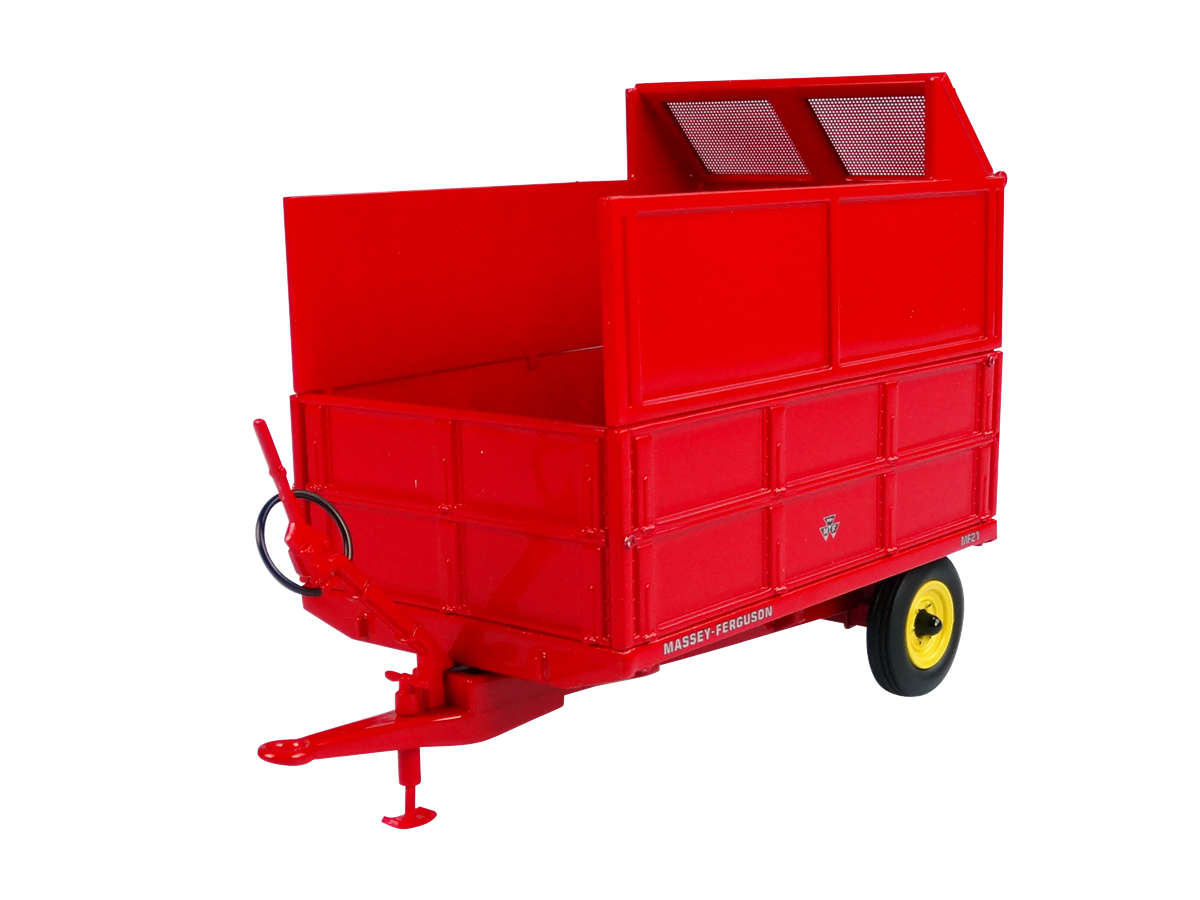 Massey Ferguson MF 21 - 3.5 Tonnen Hydraulik-Kippanhänger mit Aufsteckbordwänden für Silage Modell von Universal Hobbies 1:32
