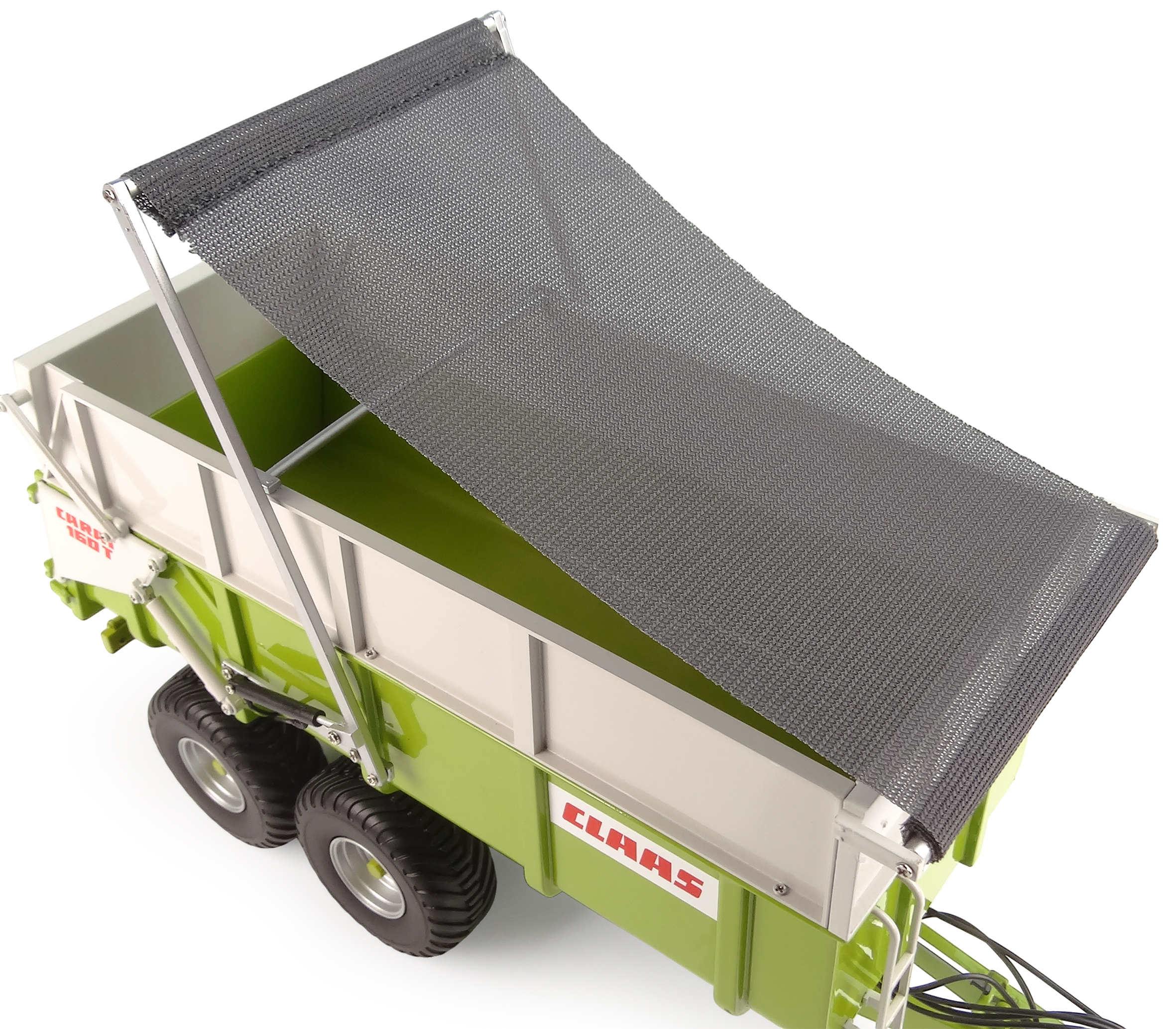 Claas Carat 160T mit hydraulischer Rollplane Modell von Universal Hobbies 1:32