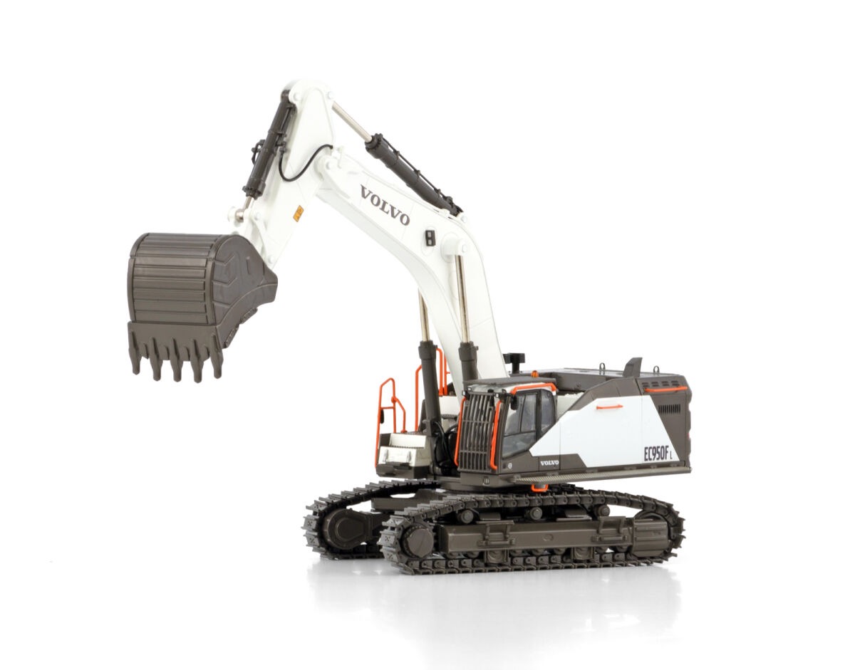 Volvo EC950F Weiß Modell von WSI Models 1:50