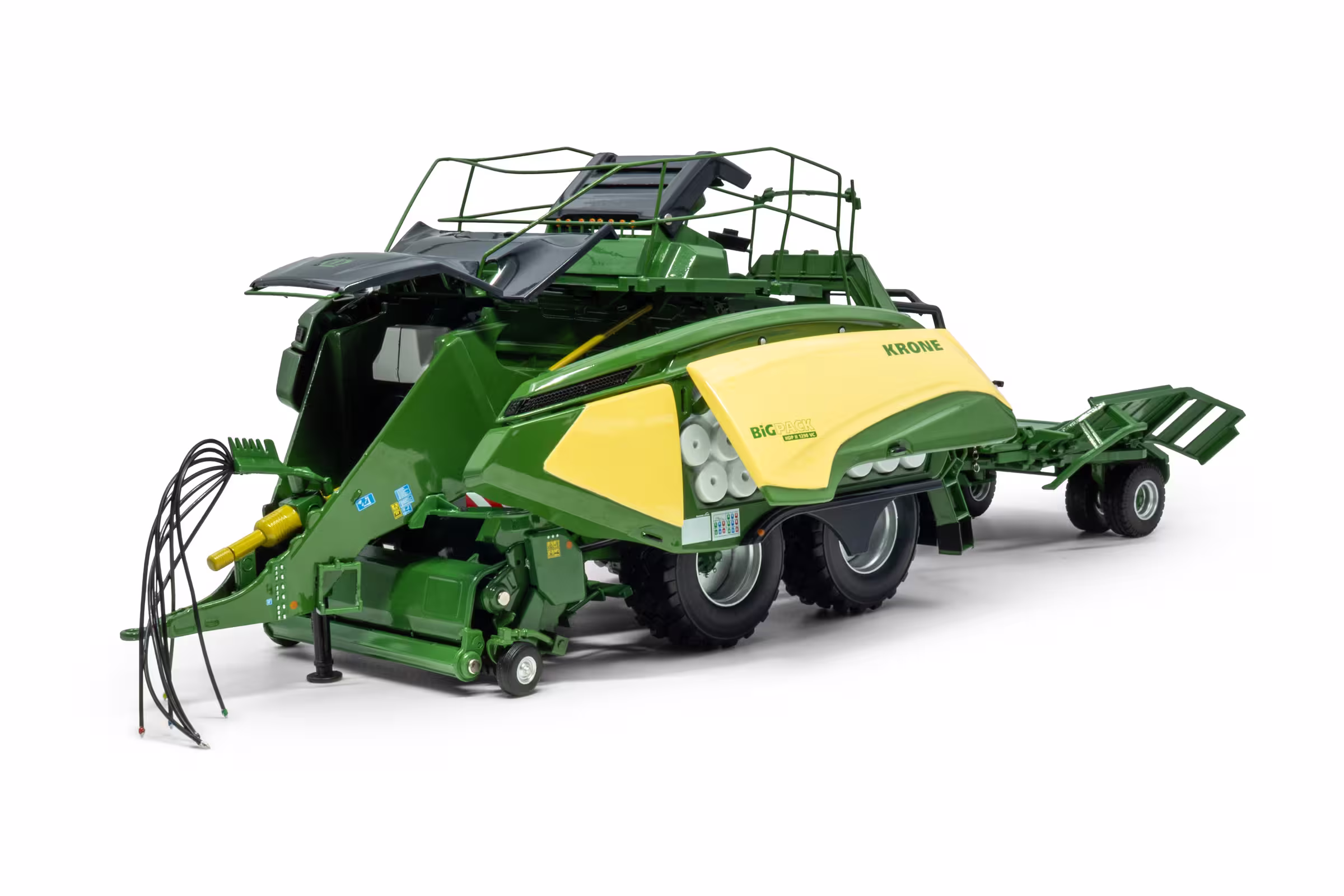 MA75949-1 Artikelname: Krone BiGPACK HDP II 1290 VC mit BaleCollect Originalhersteller: Krone Modelltyp: Big Pack von Ros im Maßstab: 1:32 Hersteller-Nr: 209034390