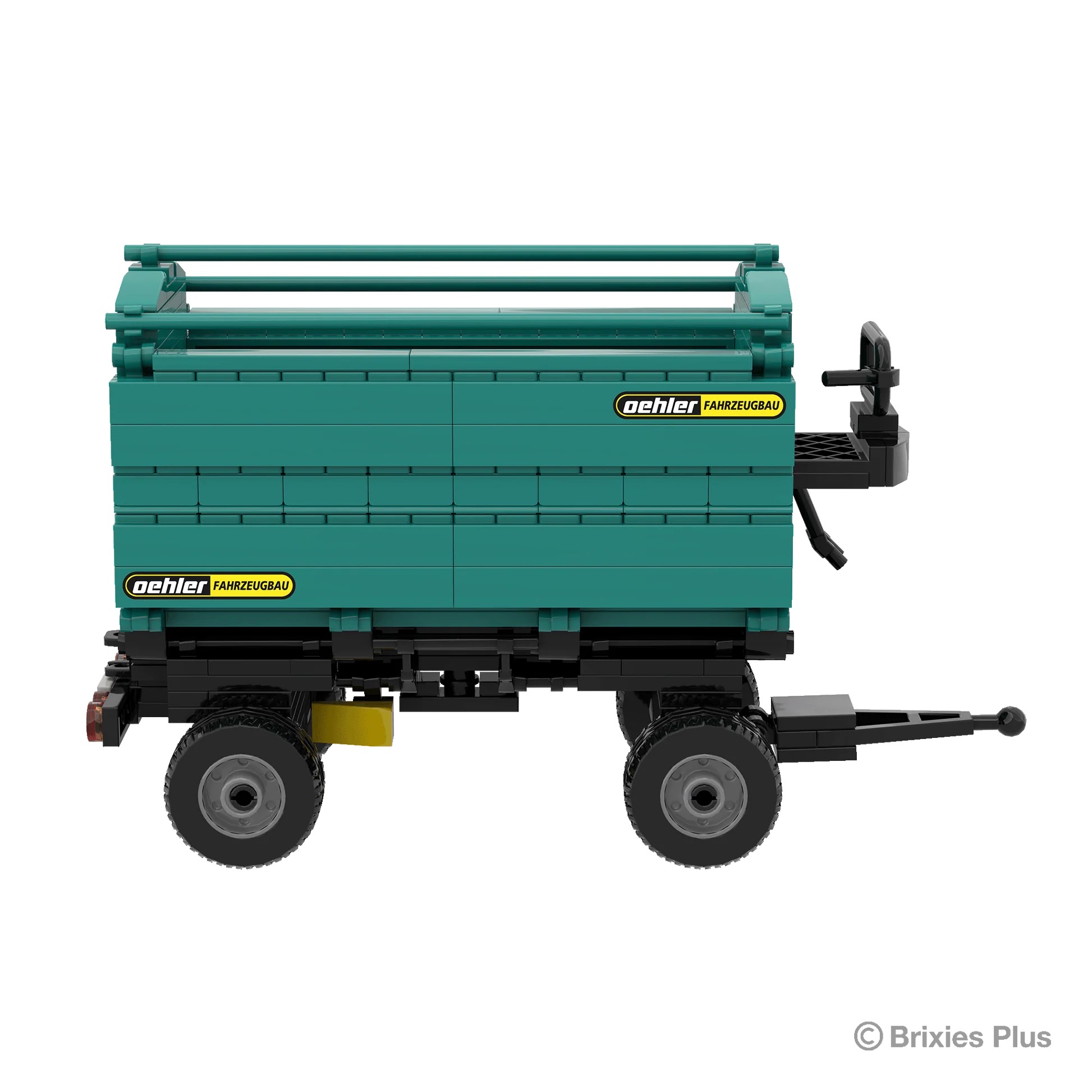 Oehler Anhänger ZDK 160 BRIXIES Plus Klemmbausteine Modell von Brixies Plus 1:32
