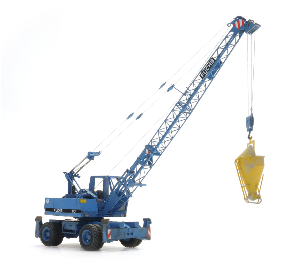 Fuchs 110 Kran Bausatz Modell von Artitec 1:87
