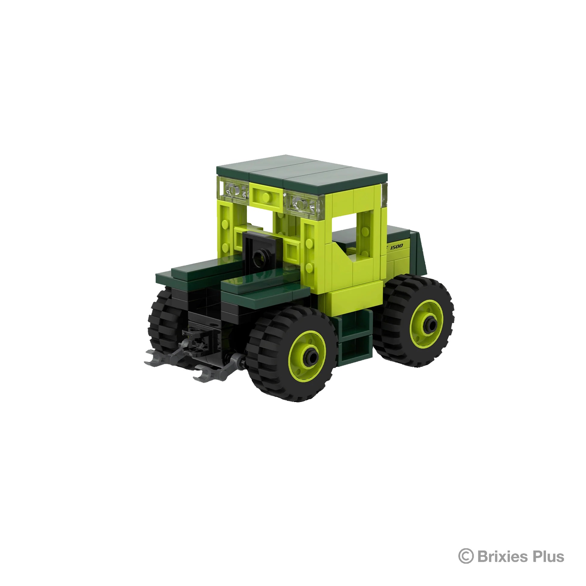 BRIXIES Plus MB-Trac 1500 Micro Scale Modell von Brixies Plus 1:30
