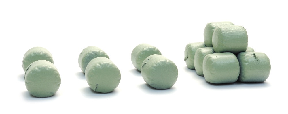 Siloballen grün Modell von Artitec 1:87
