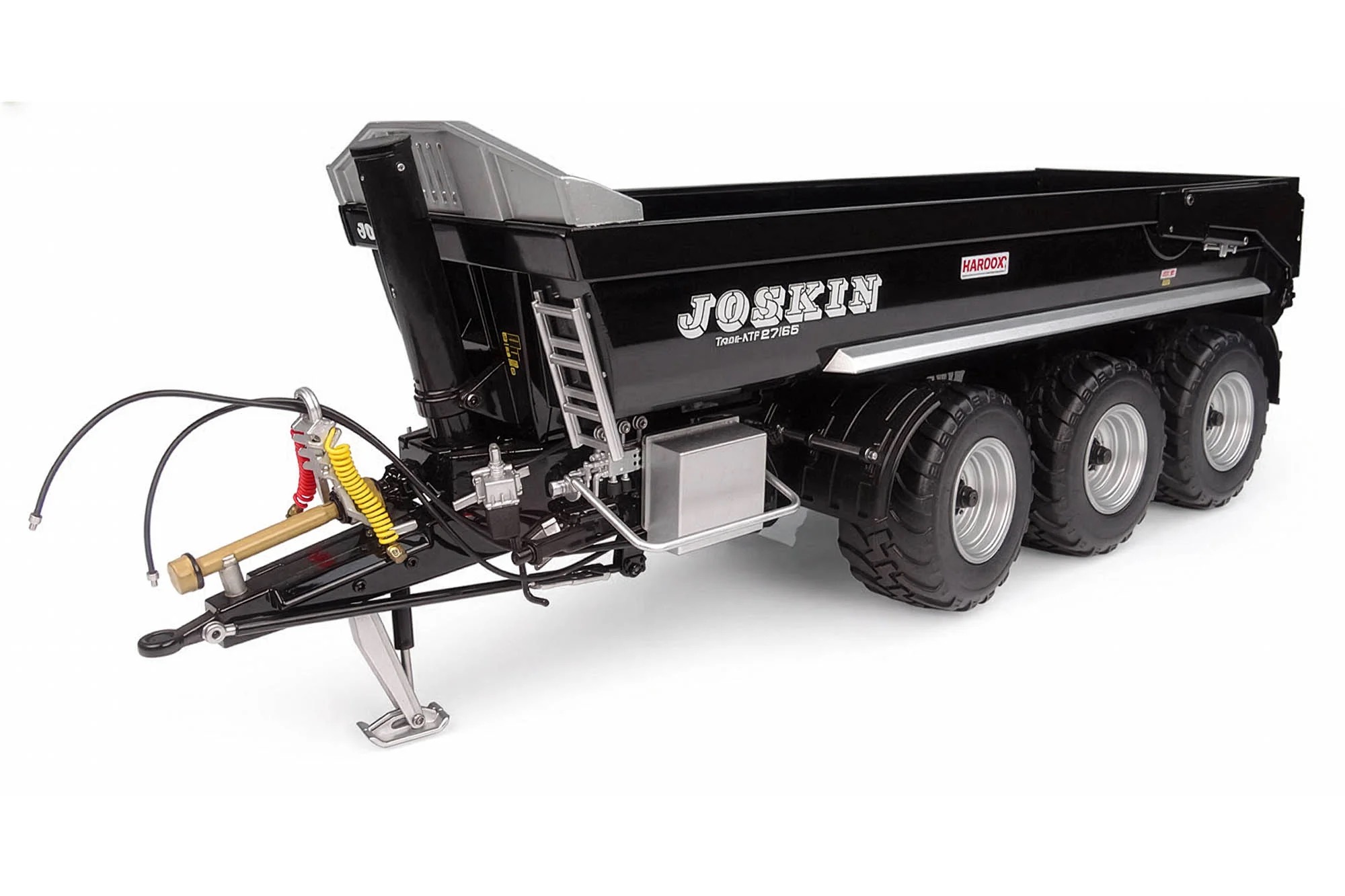 Joskin Trans-KTP27/65 Schwarz Modell von Universal Hobbies 1:32