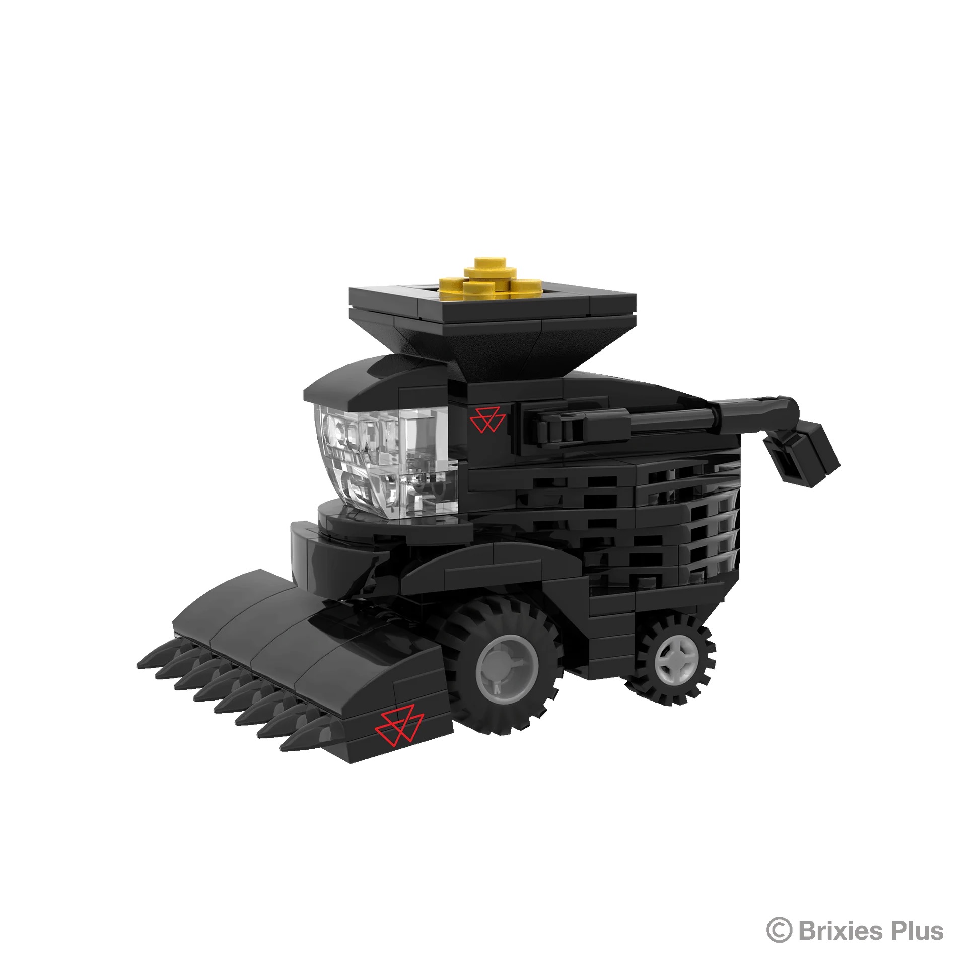 MA76641-1 Artikelname: BRIXIES Plus Massey Ferguson Mähdrescher mini Originalhersteller: Massey Ferguson von Brixies Plus im Maßstab: 1:65 Hersteller-Nr: 222.764