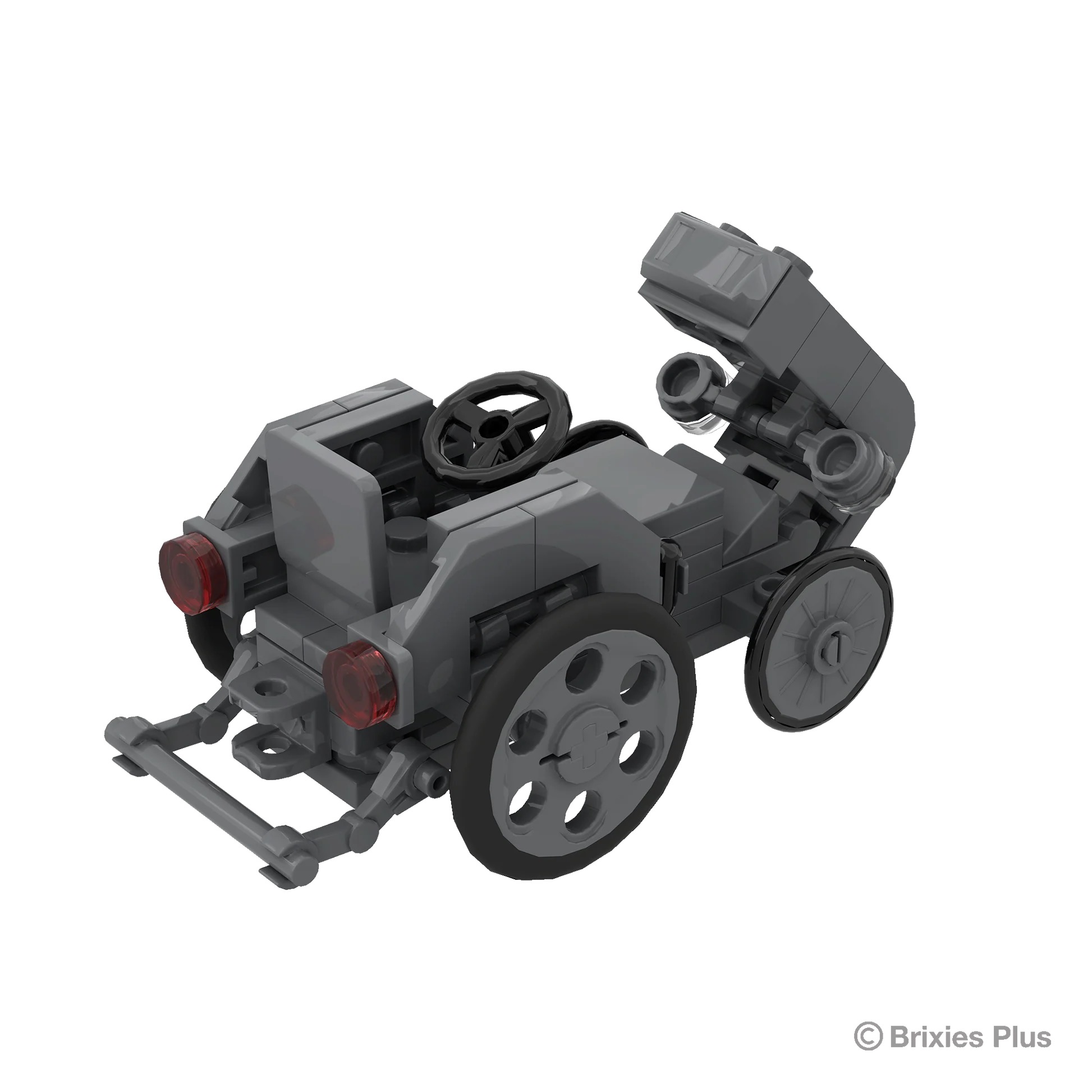 Massey Ferguson TEA 20 BRIXIES Plus mini Klemmbausteine  Modell von Brixies Plus 1:32
