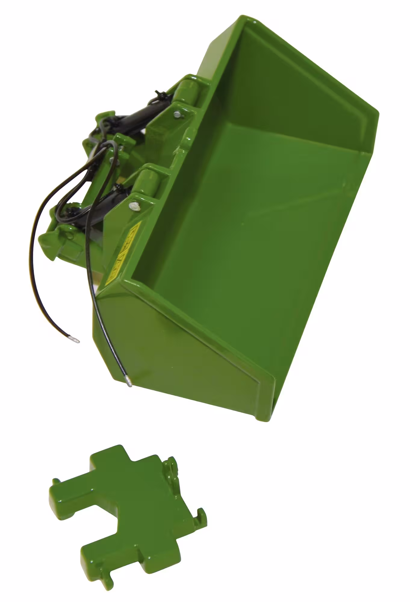 Godet Dreipunktschaufel grün Modell von Replicagri 1:32 eilbote-onlineshop - Agrarfox