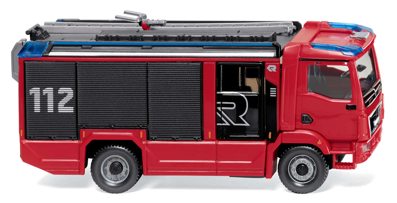 MAN TGM AT Euro 6 2020 Rosenbauer Feuerwehr Modell von WIKING 1:87
