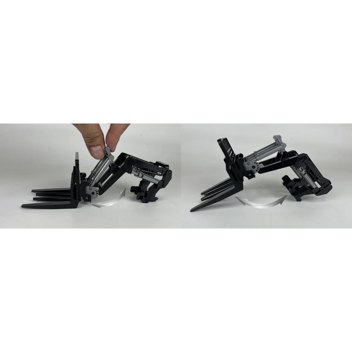 Frontlader mit Gabel inkl. 4 Heuballen für RC-Traktor 1:24S