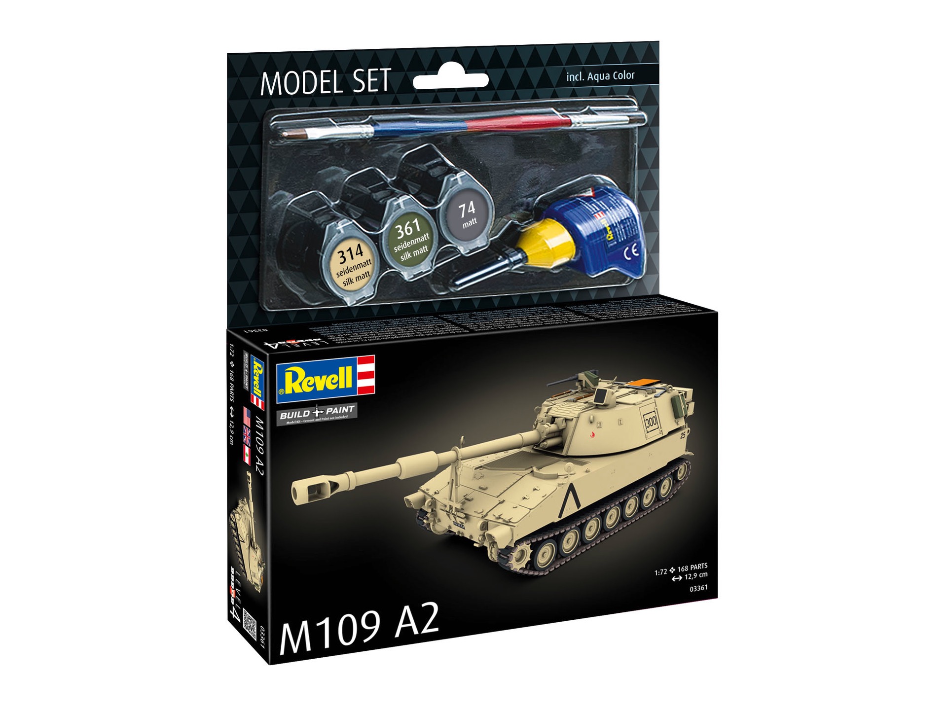 Panzerhaubitze M109 A2 Modell von Revell 1:72