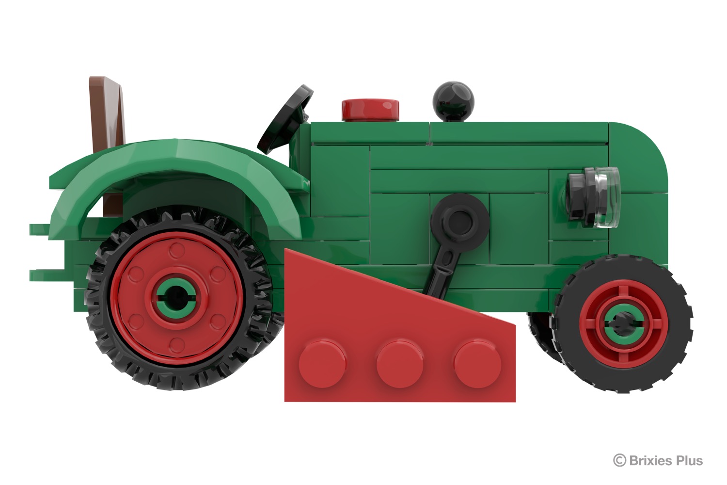 Fendt Dieselross F28 (mit Mähbalken) Classic Club Collection Brixies Plus Klemmbausteine