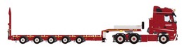 Nooteboom Manoovr 5-achsig mit MB Actros MP5 6x4 rot Modell von  1:50