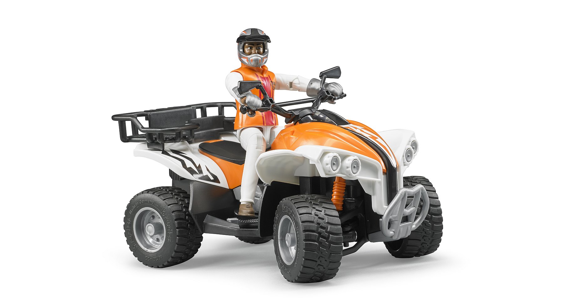 Quad mit Fahrer (Kleidungsfarben gemischt sortiert)-1