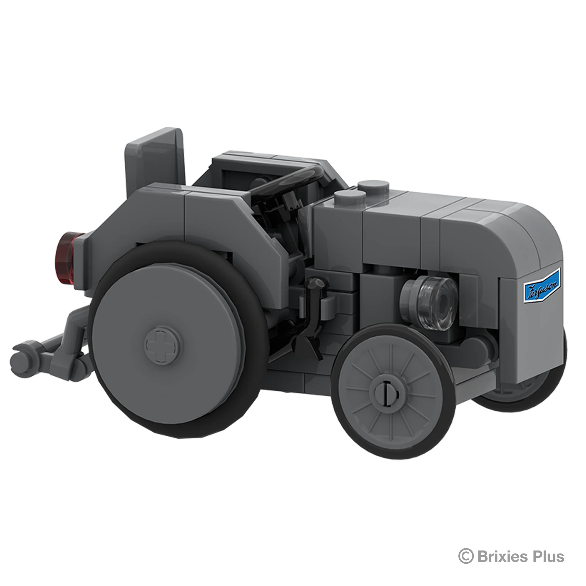 Massey Ferguson TEA 20 BRIXIES Plus mini Klemmbausteine  Modell von Brixies Plus 1:32