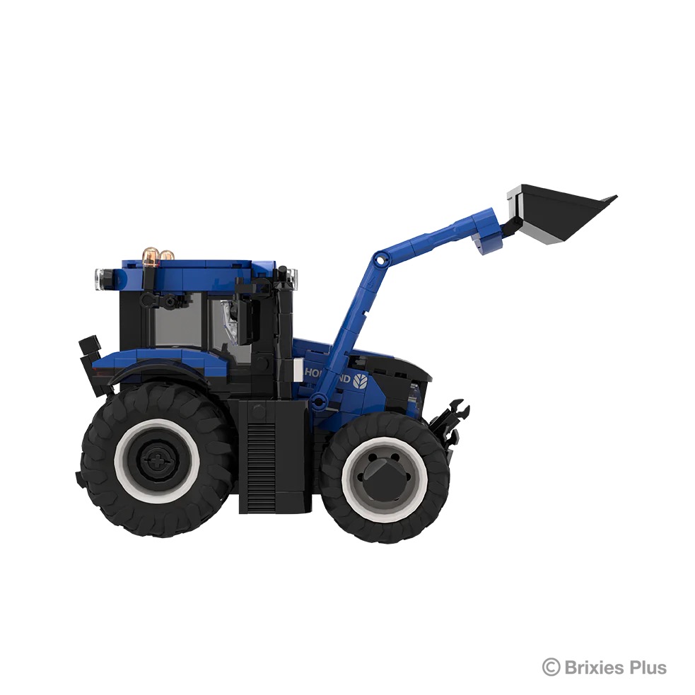 New Holland T6 BRIXIES Plus Klemmbausteine Modell von Brixies Plus 1:32