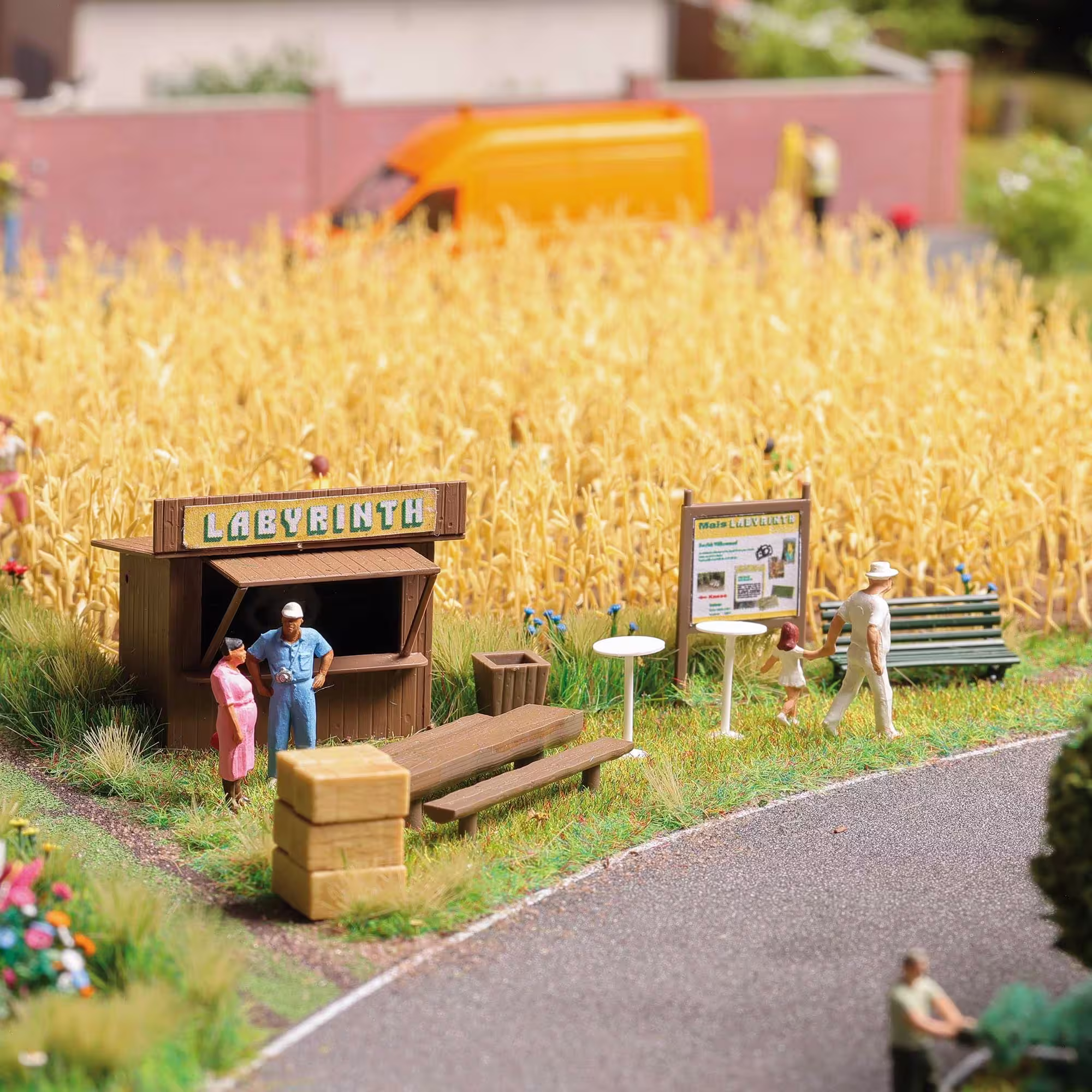 MA76800-1 Artikelname: Mais-Labyrinth Originalhersteller:  von Busch im Maßstab: 1:87 Hersteller-Nr: 1280