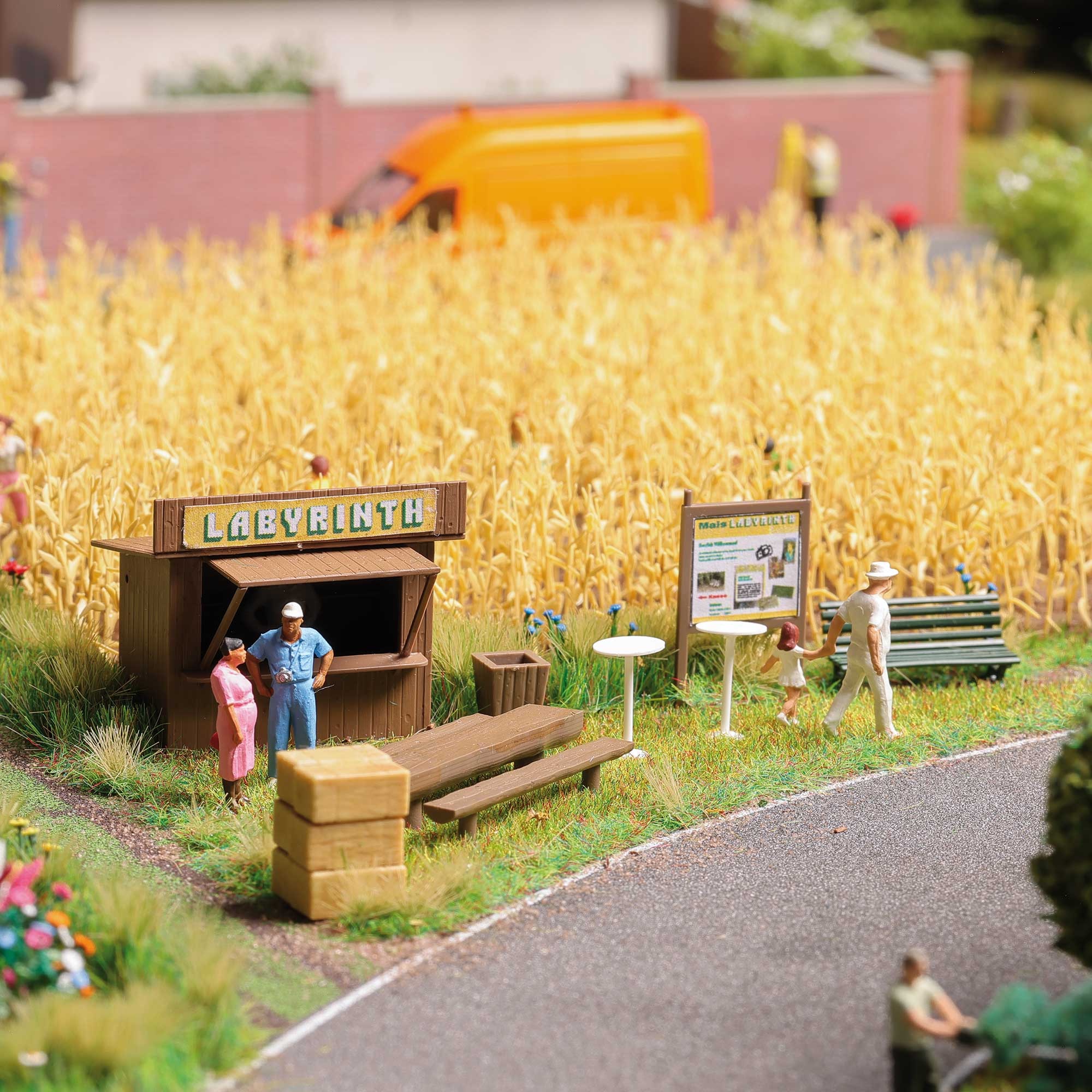 MA76800-1 Artikelname: Mais-Labyrinth Originalhersteller:  von Busch im Maßstab: 1:87 Hersteller-Nr: 1280