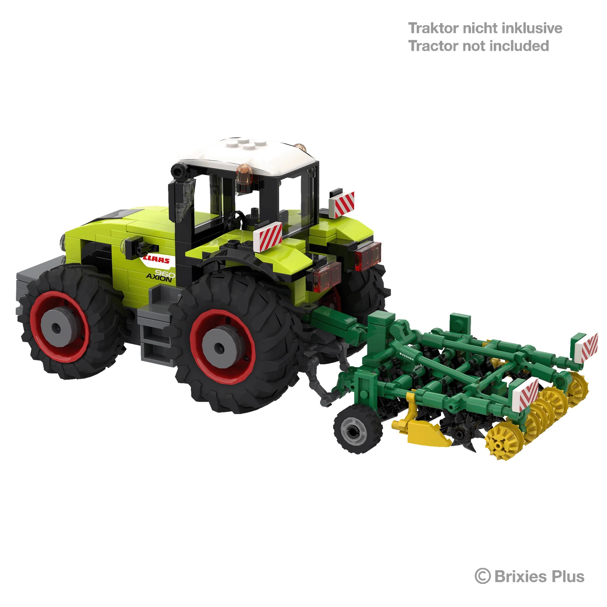 Kerner Corona Grubber BRIXIES Plus Klemmbausteine Modell von Brixies Plus 1:32