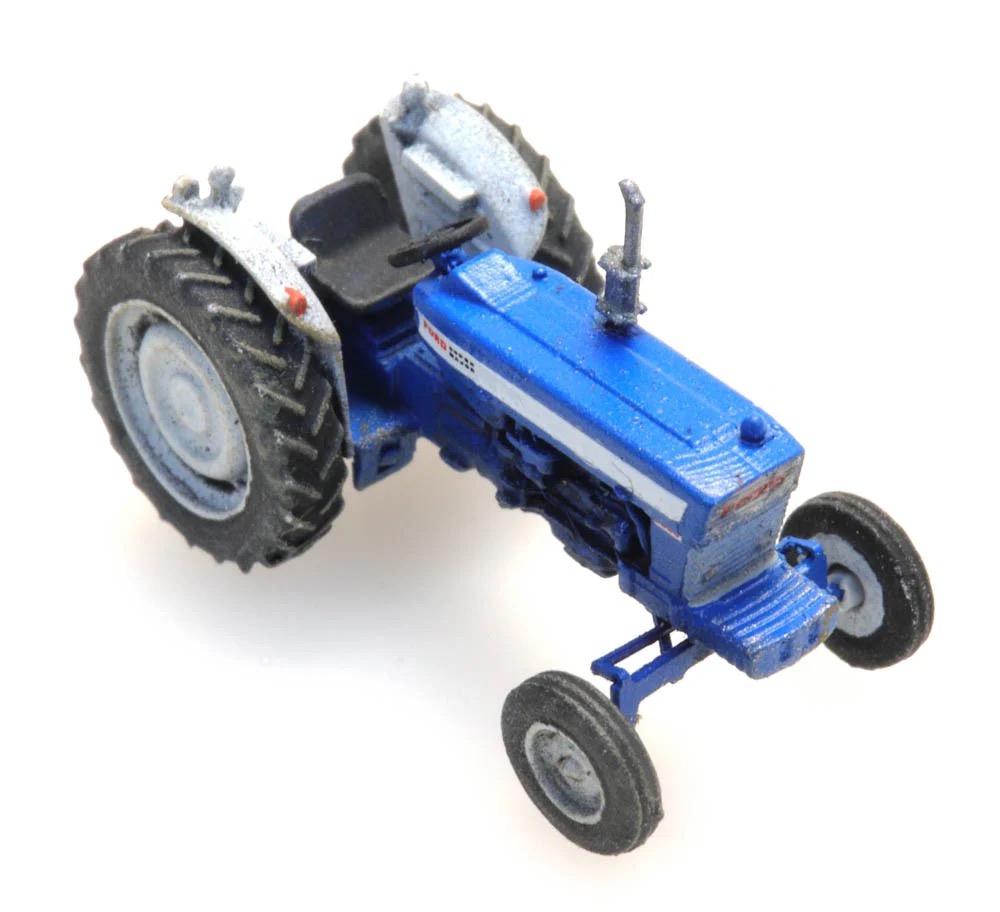 Ford 5000 Traktor blau Modell von Artitec 1:160