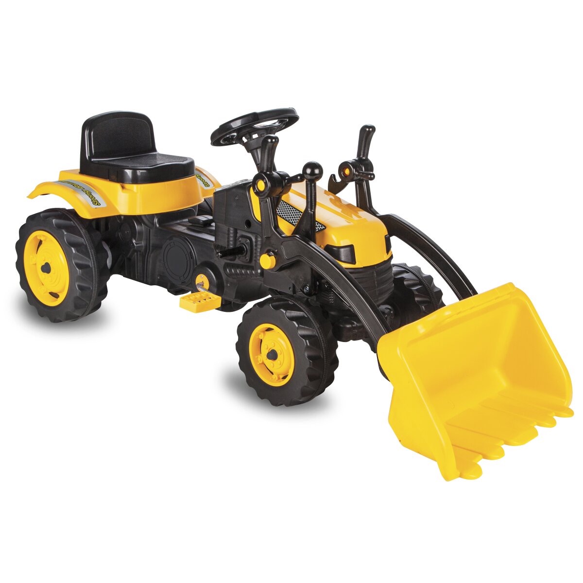 Trettraktor mit Frontlader Strong Bull