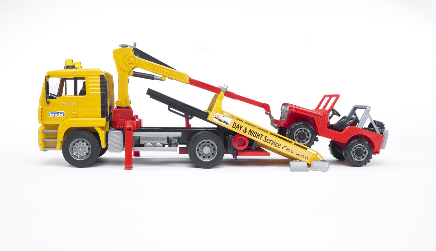 MAN TGA Abschlepp-LKW mit Geländewagen (ohne Light and Sound Modul)