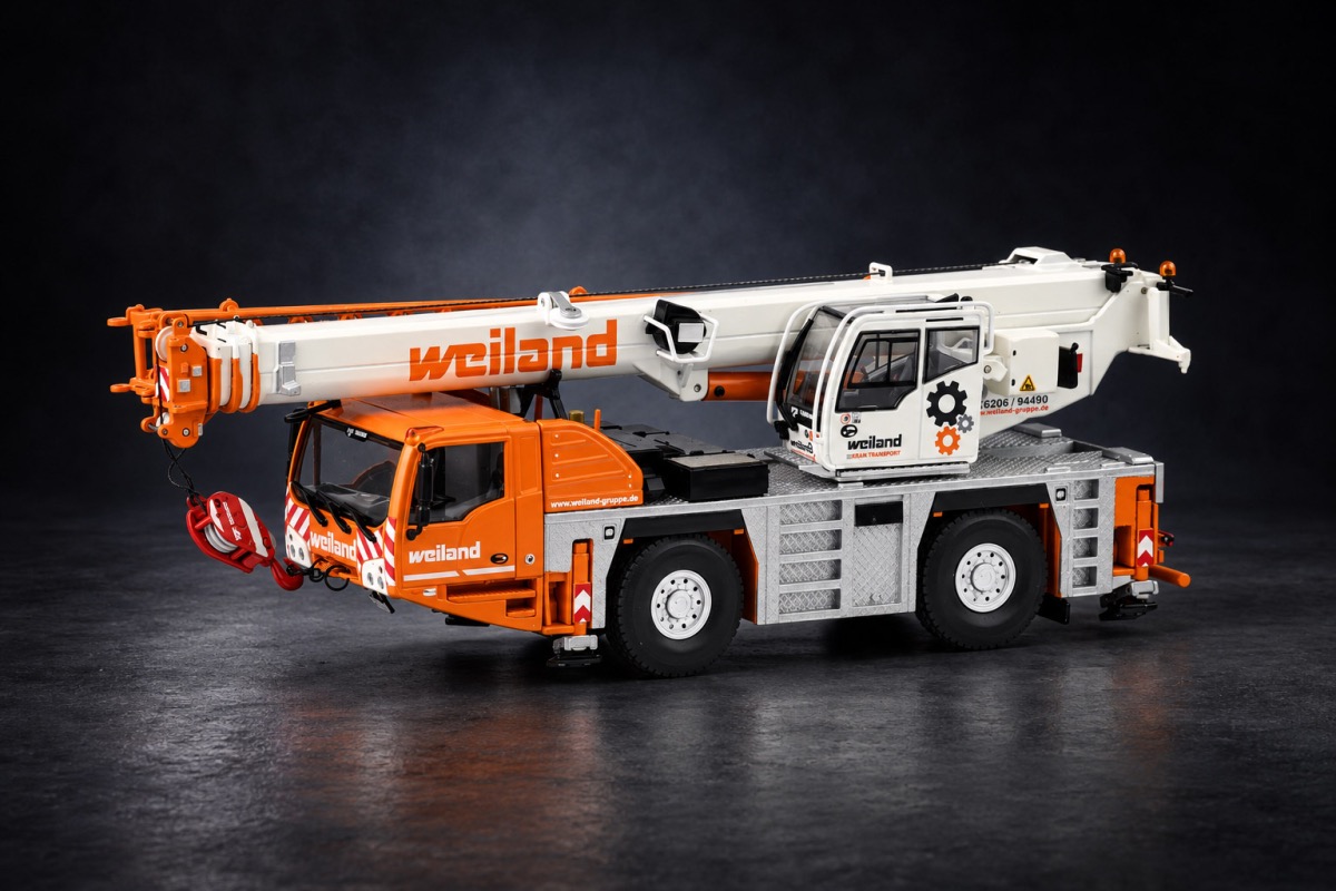 MA74948-1 Artikelname: Tadano AC 2.040-1 Weiland Edtion Originalhersteller: Tadano Modelltyp: AC 2.040-1 von Imc Models im Maßstab: 1:50 Hersteller-Nr: 32-0259