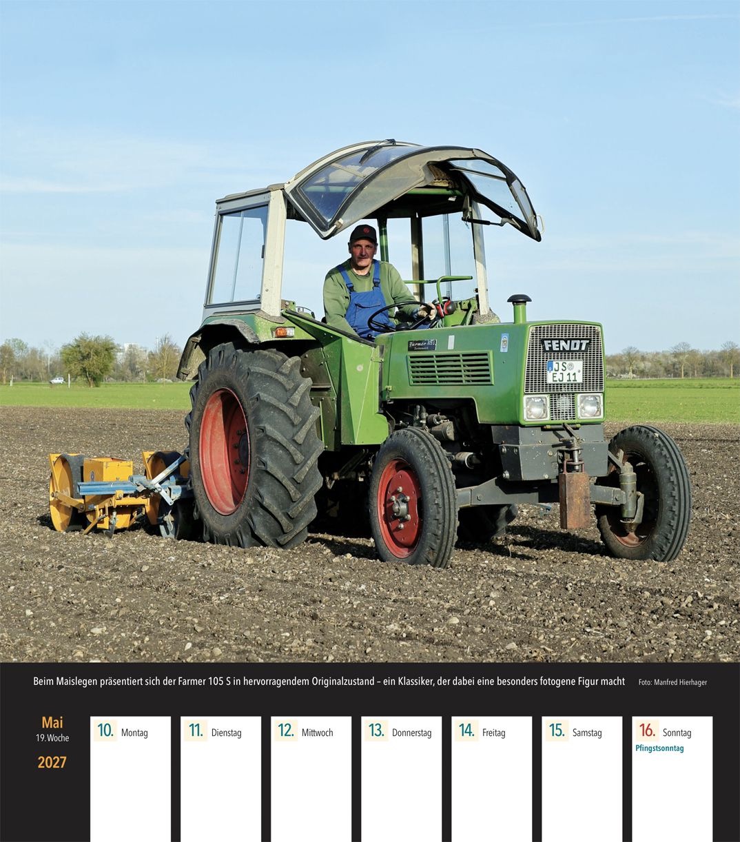 Fendt Traktoren Wochenkalender 2027
