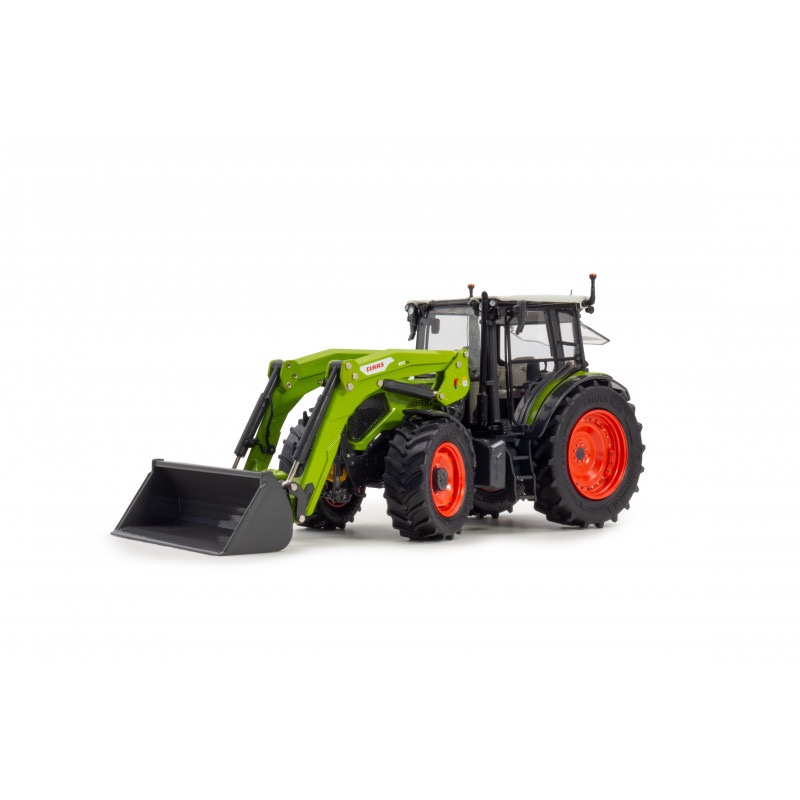 Claas Axos 3.95 + FL 100 Modell von Ros 1:32